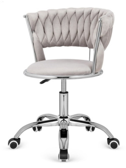 Krzesło obrotowe Treccia Office Grey firmy Lugano