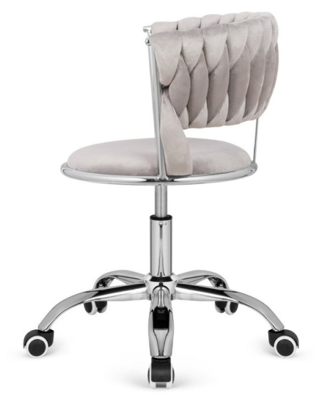 Krzesło obrotowe Treccia Office Grey firmy Lugano Krzesło obrotowe Treccia Office Grey firmy Lugano