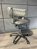 Krzesło obrotowe Treccia Office Grey firmy Lugano