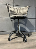 Krzesło obrotowe Treccia Office Grey firmy Lugano