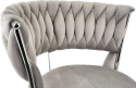 Krzesło obrotowe Treccia Office Grey firmy Lugano
