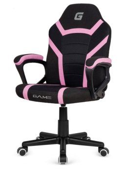 Fotel obrotowy Mario Black Pink Fabric marki Lugano