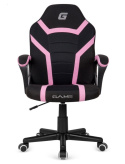Fotel obrotowy Mario Black Pink Fabric marki Lugano