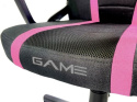 Fotel obrotowy Mario Black Pink Fabric marki Lugano