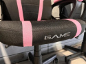 Fotel obrotowy Mario Black Pink Fabric marki Lugano