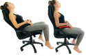 Czarny fotel obrotowy dla gracza i do biurka Carrera M Black